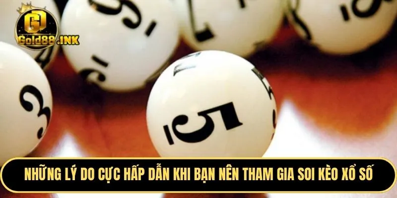 Những lý do cực hấp dẫn khi bạn nên tham gia soi kèo xổ số
